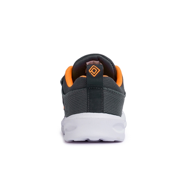 [EZ-Ons GoGetters] Kids Tennis Running Shoes - GREY ORANGE - 3